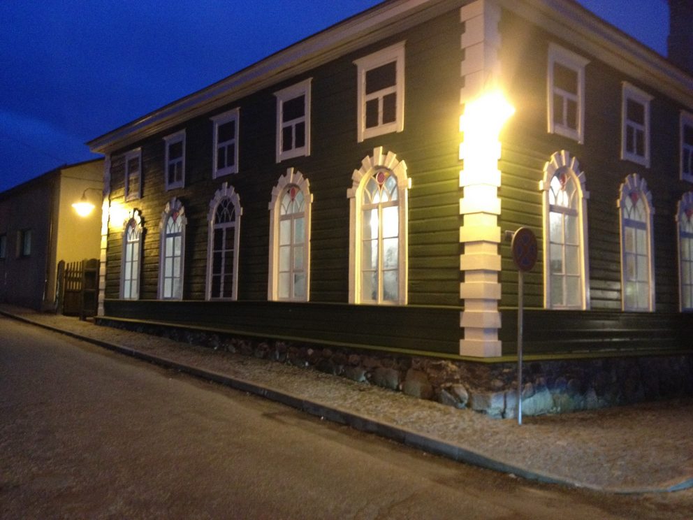 Den Grønne Synagoge i november 2015. Foto: Rezekne kommune