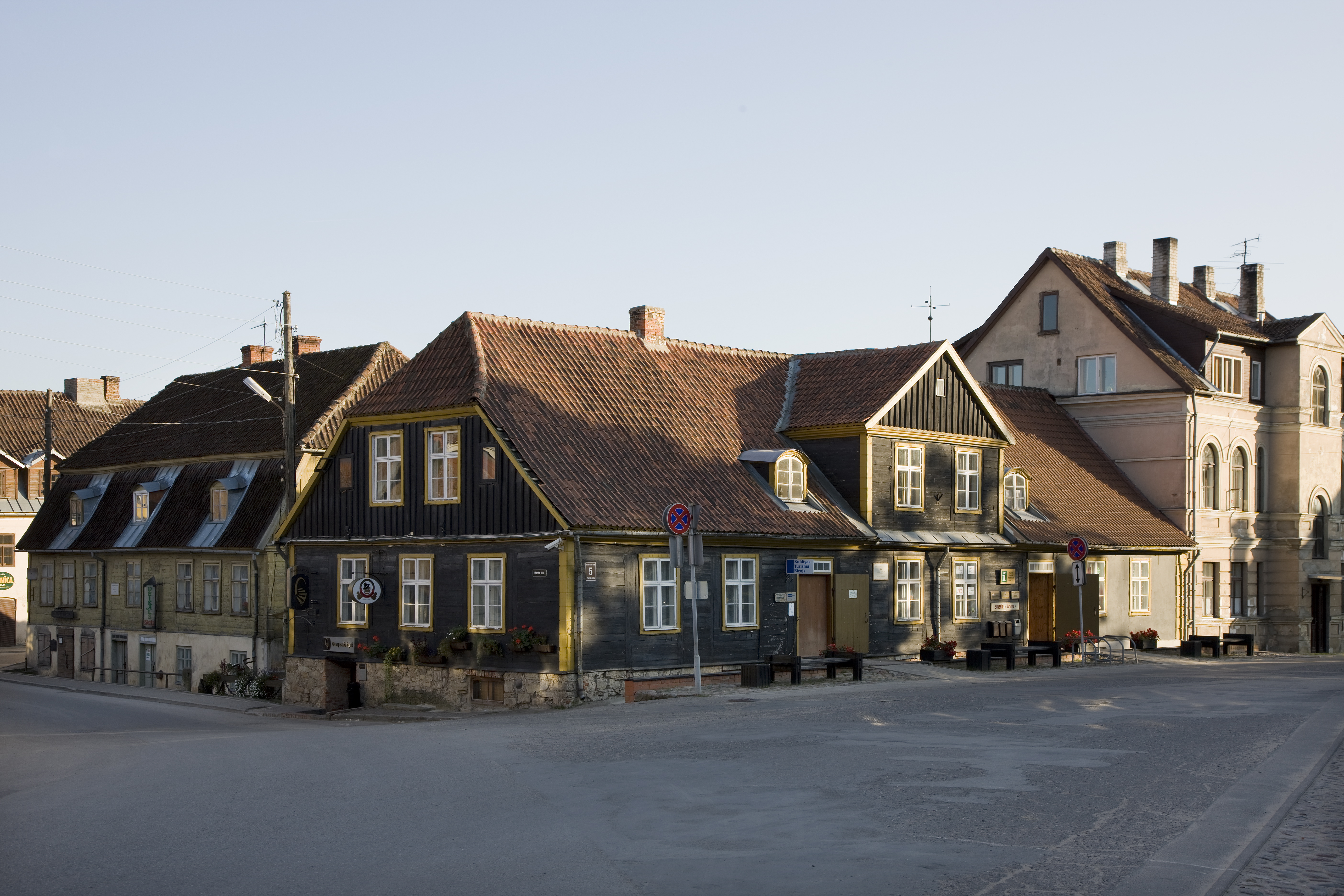 Det gamle rådhuset i Kuldiga