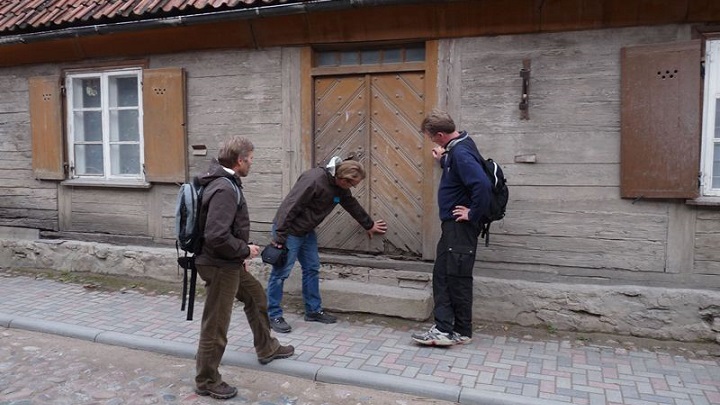 Det gamle rådhuset i Kuldiga