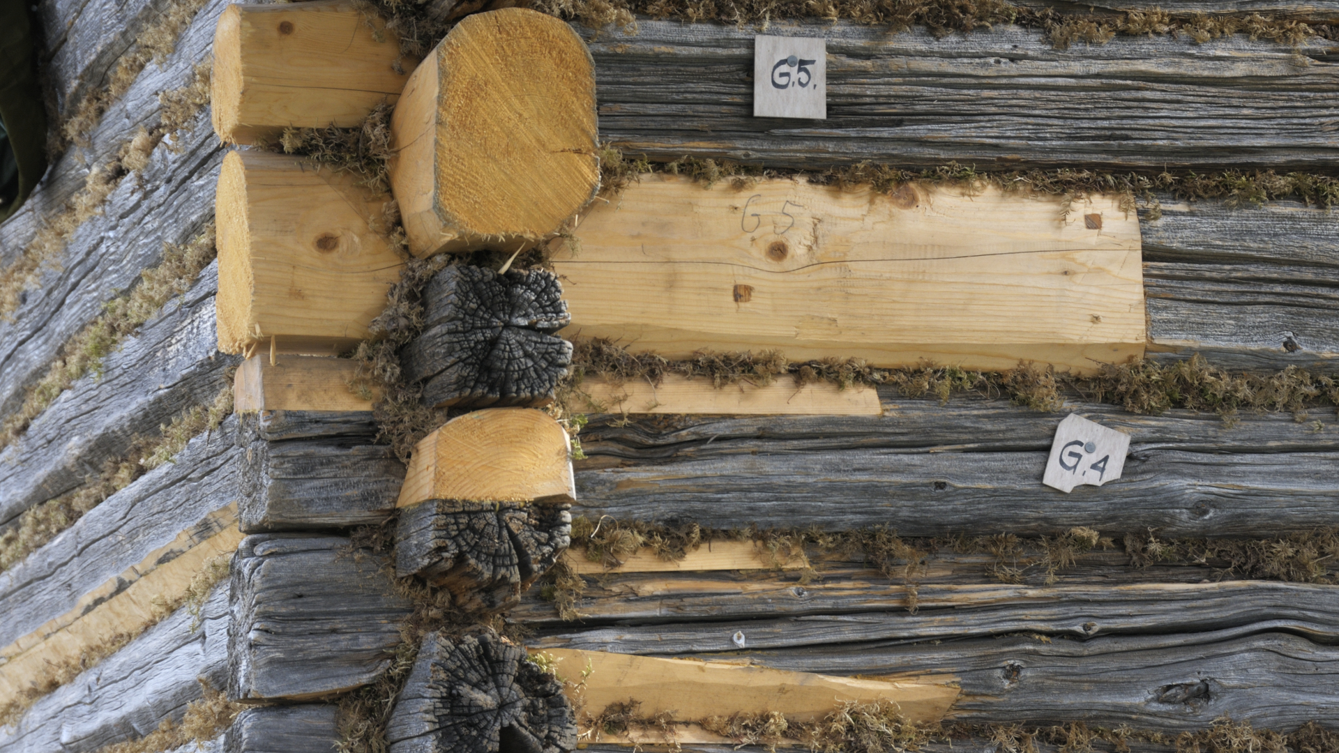 Lafteknute. Foto: Marit Bendz / Riksantikvaren