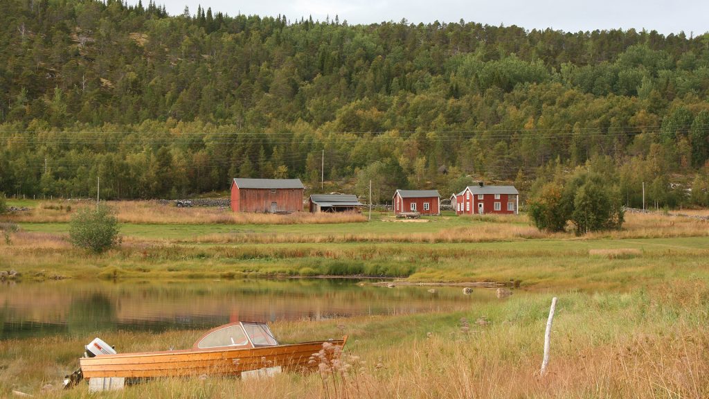 Rørvik gård i Tysfjord kommune i Nordland. Foto: Siv Nytrøen Leden Riksantikvaren