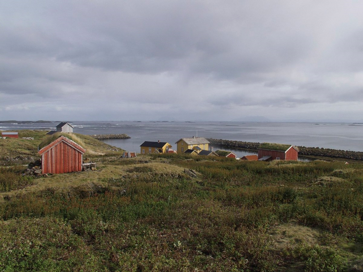 Skjærvær er en del av verdensarvområdet Vegaøyan. Foto: Jon Brænne / Riksantikvaren