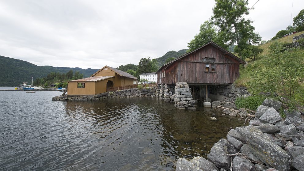 Bilde av Lårdal Brygge. Foto: Ole Bjørn Ulsnæs