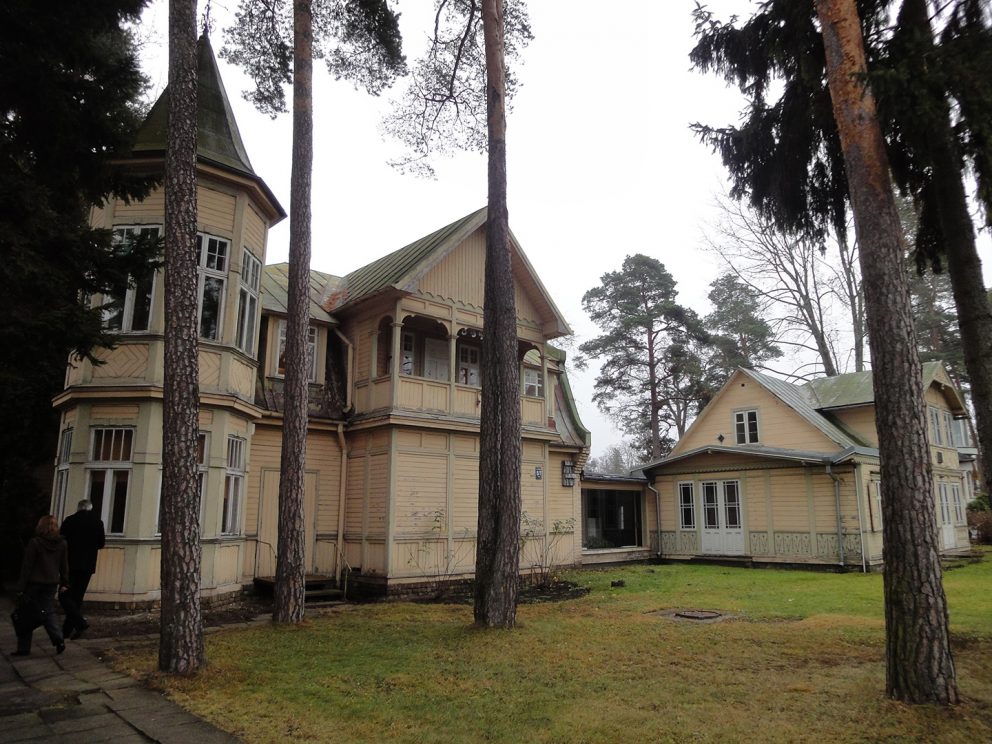 Bilde av slik sommerhuset så ut i 2011. Foto: Noelle Dahl-Poppe, Riksantikvaren