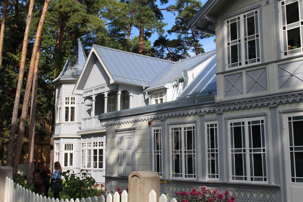 Bilde av Sommerhuset til Rainis og Aspazija i 2017. Foto: Anja Heie, Riksantikvaren