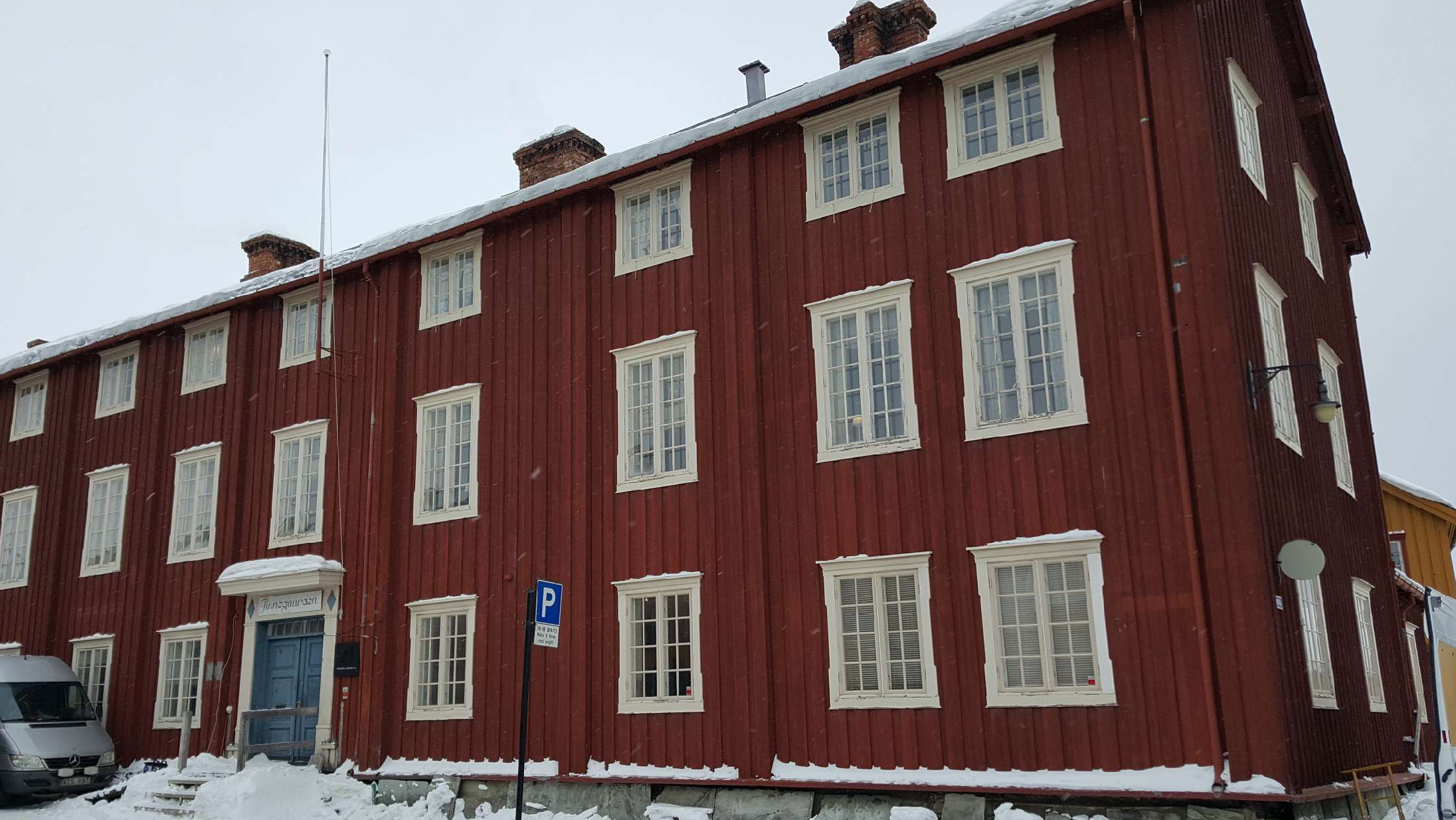 Bilde av Finnegården på Røros. Foto er tatt av Ingrid Melgård, Riksantikvaren