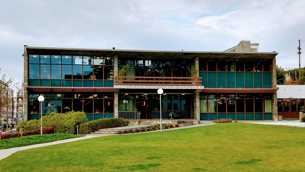 Bilde av Haugesund Folkebibliotek i Rogaland fylkeskommune. Øyvind Malmin,