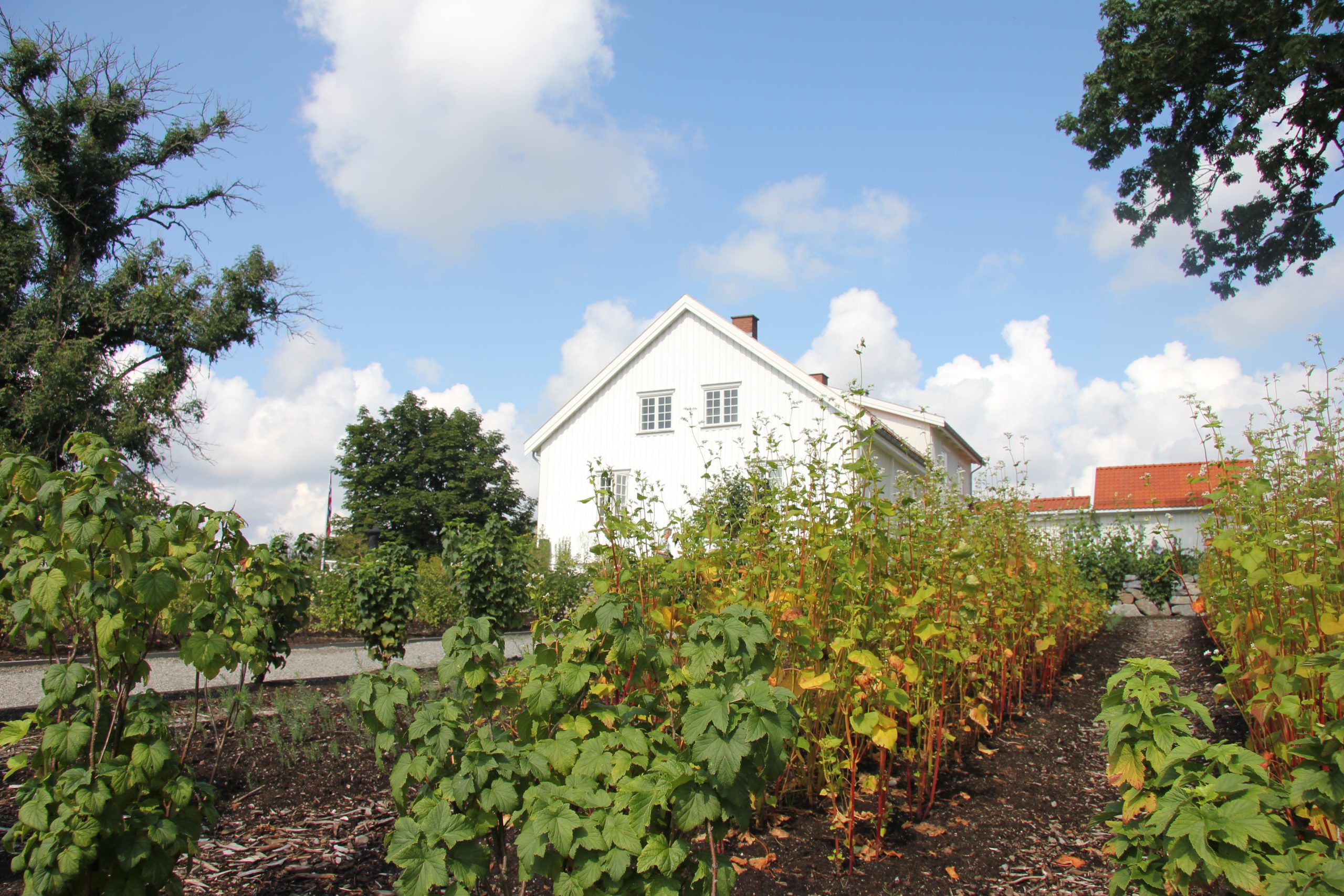Spydeberg prestegård med hage