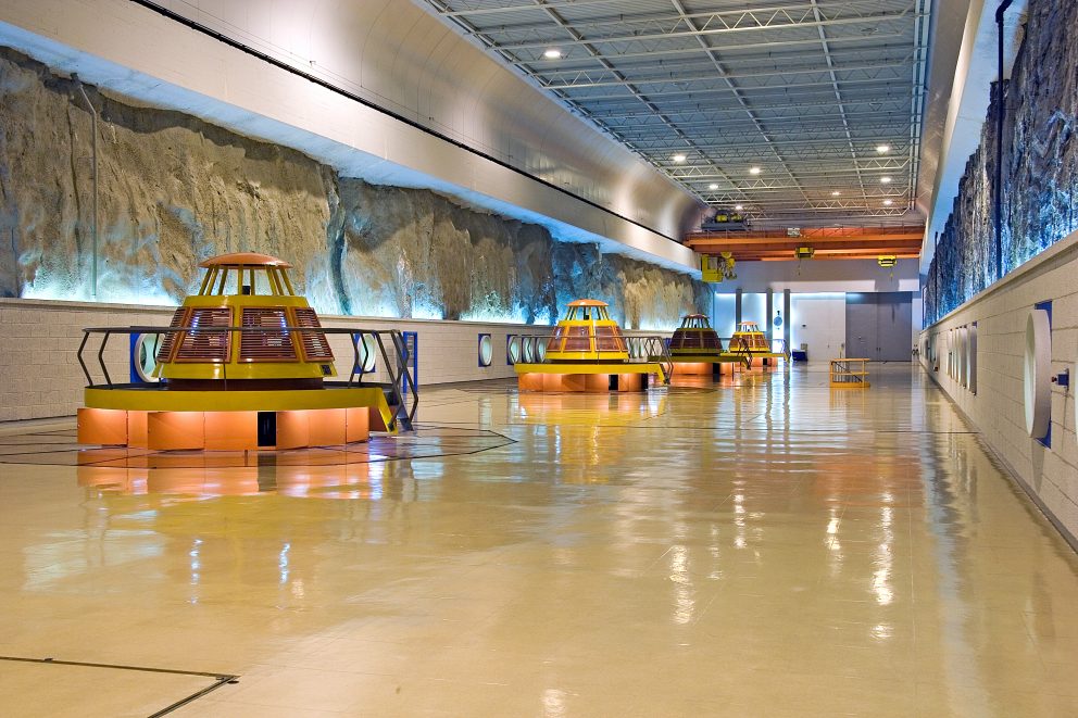 Saurdal kraftverk turbinhall