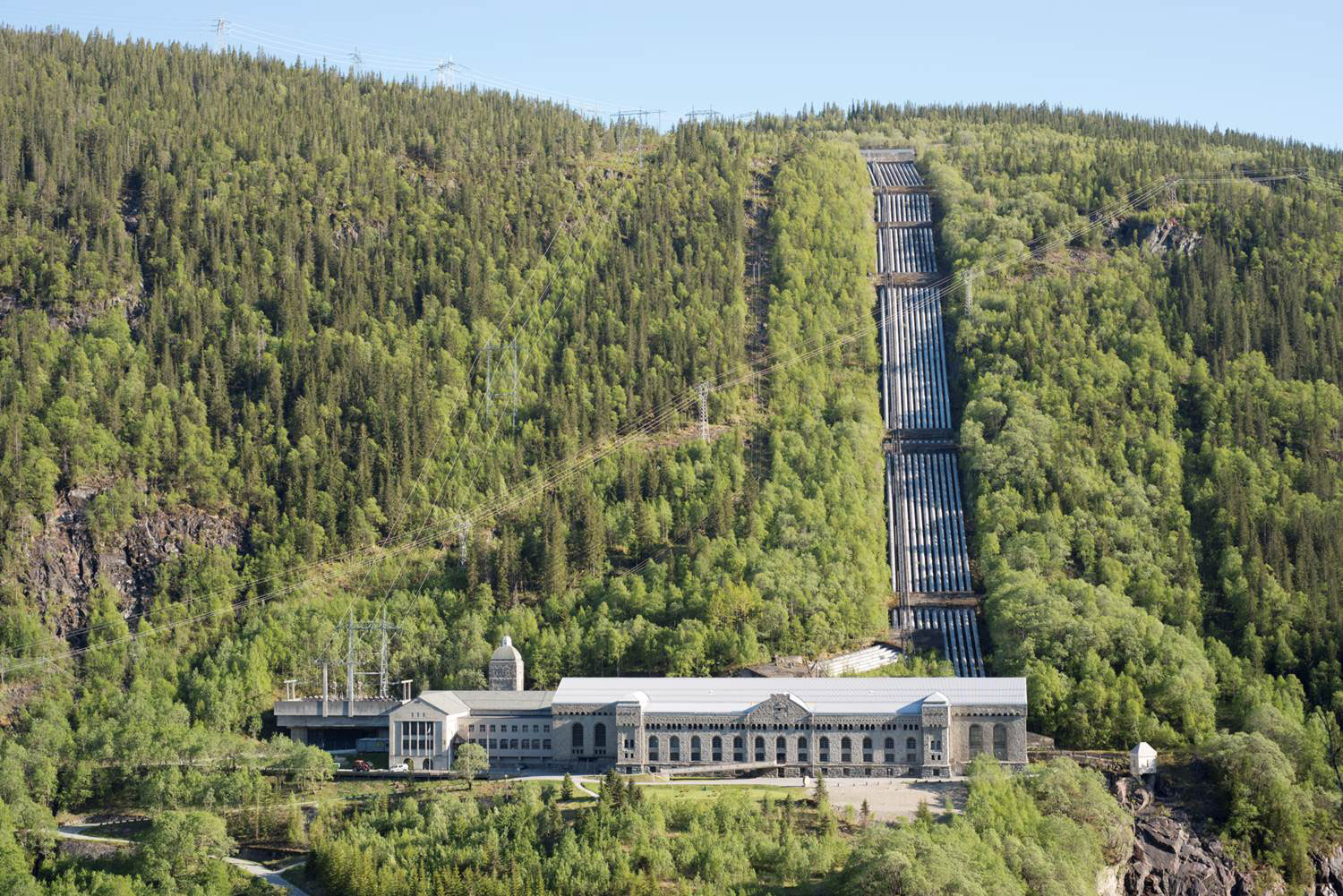 Vemork power station, Rjukan in Telemark. Photo: Per Berntsen