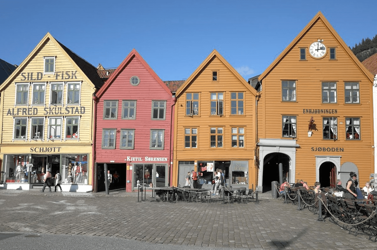 Bryggen in Bergen. Photo: Lene Buskoven, the Directorate for Cultural Heritage