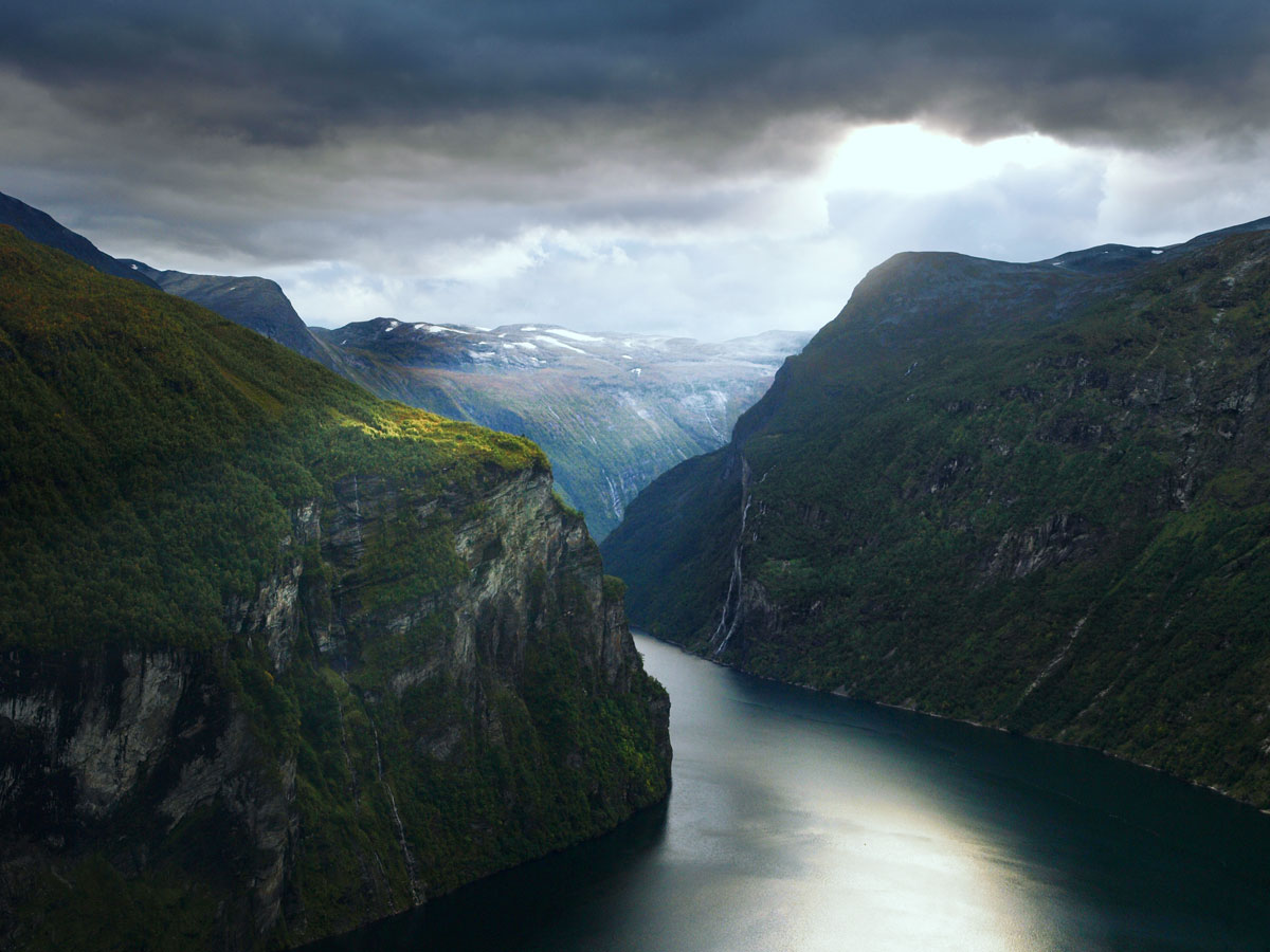 Photo of the West Norwegian Fjords. Photo by Werner Harstad, the Norwegian Public Roads Administration -Norwegian Scenic Routes website