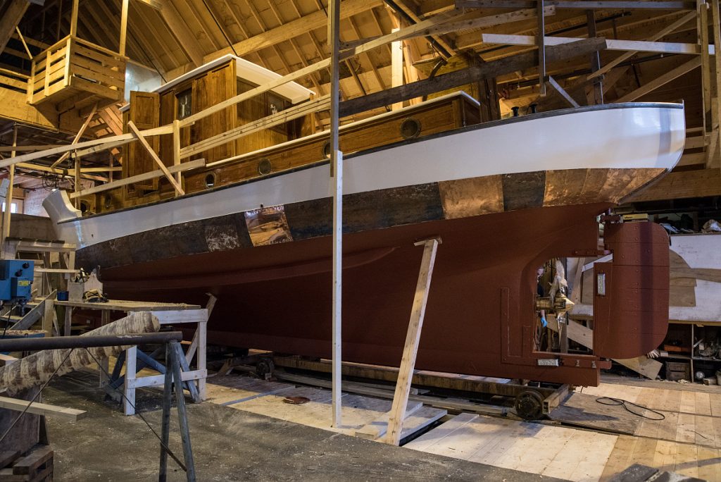 Hardanger Fartøyvernsenter i Norheimsund.