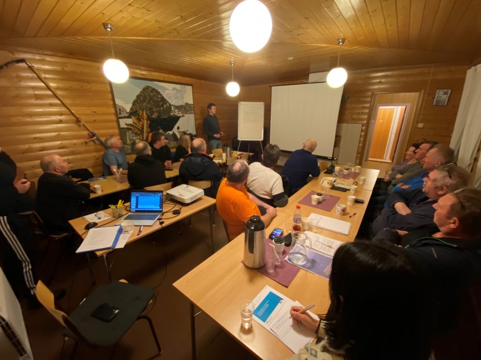 Folkemøte på Uttakleiv 17.oktober 2022.