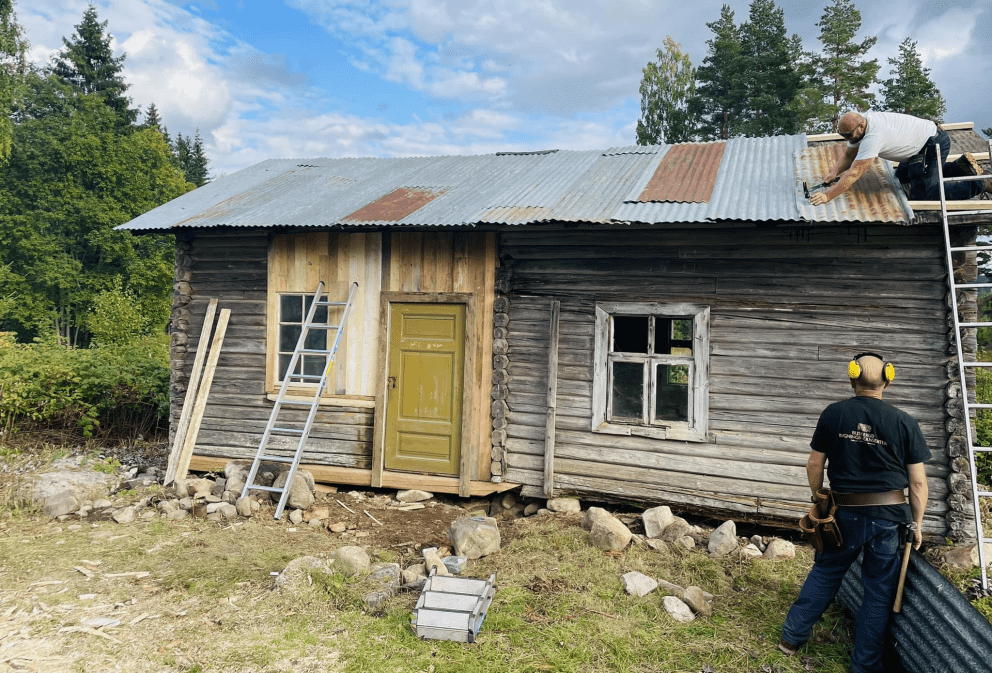 Reparasjonsuka: Lappeteknikk på hus!