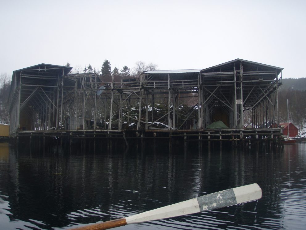 Hjellens notbøteri i 2009.