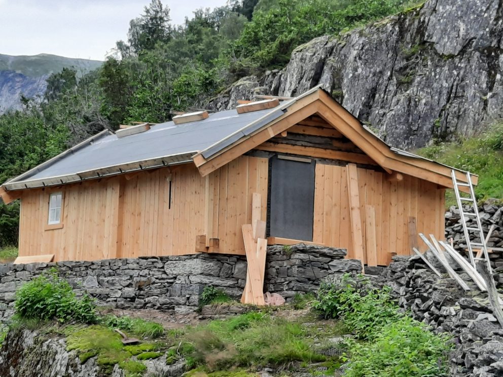 Nedstestølen etter istandsetting.