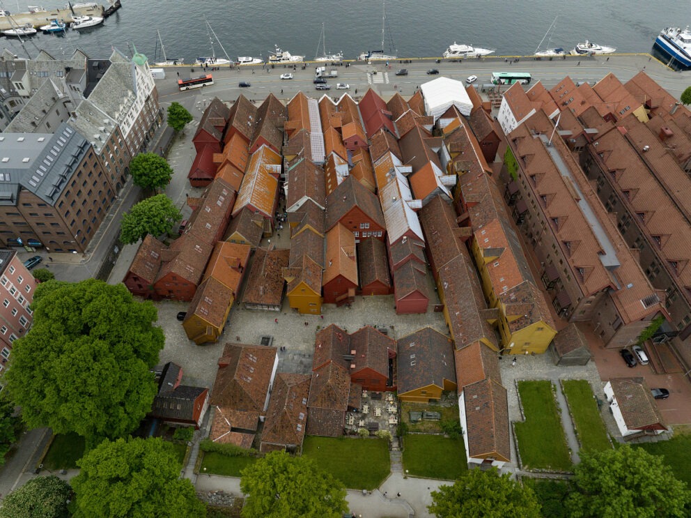 Bryggen i Bergen.