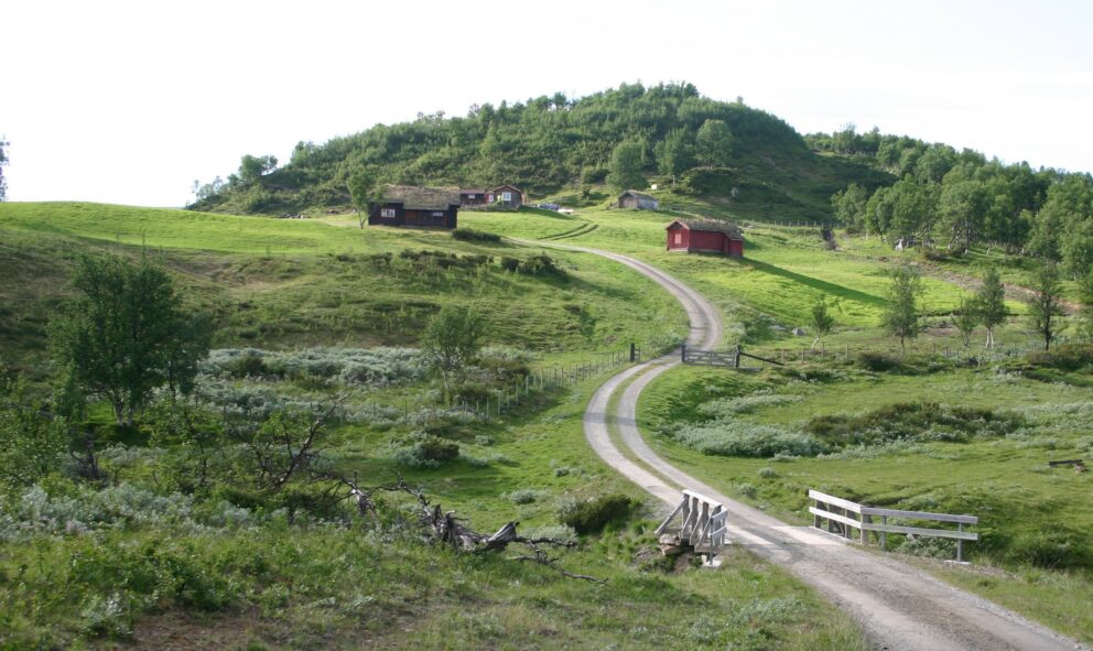 Seterlandskap i Vangrøftdalen.