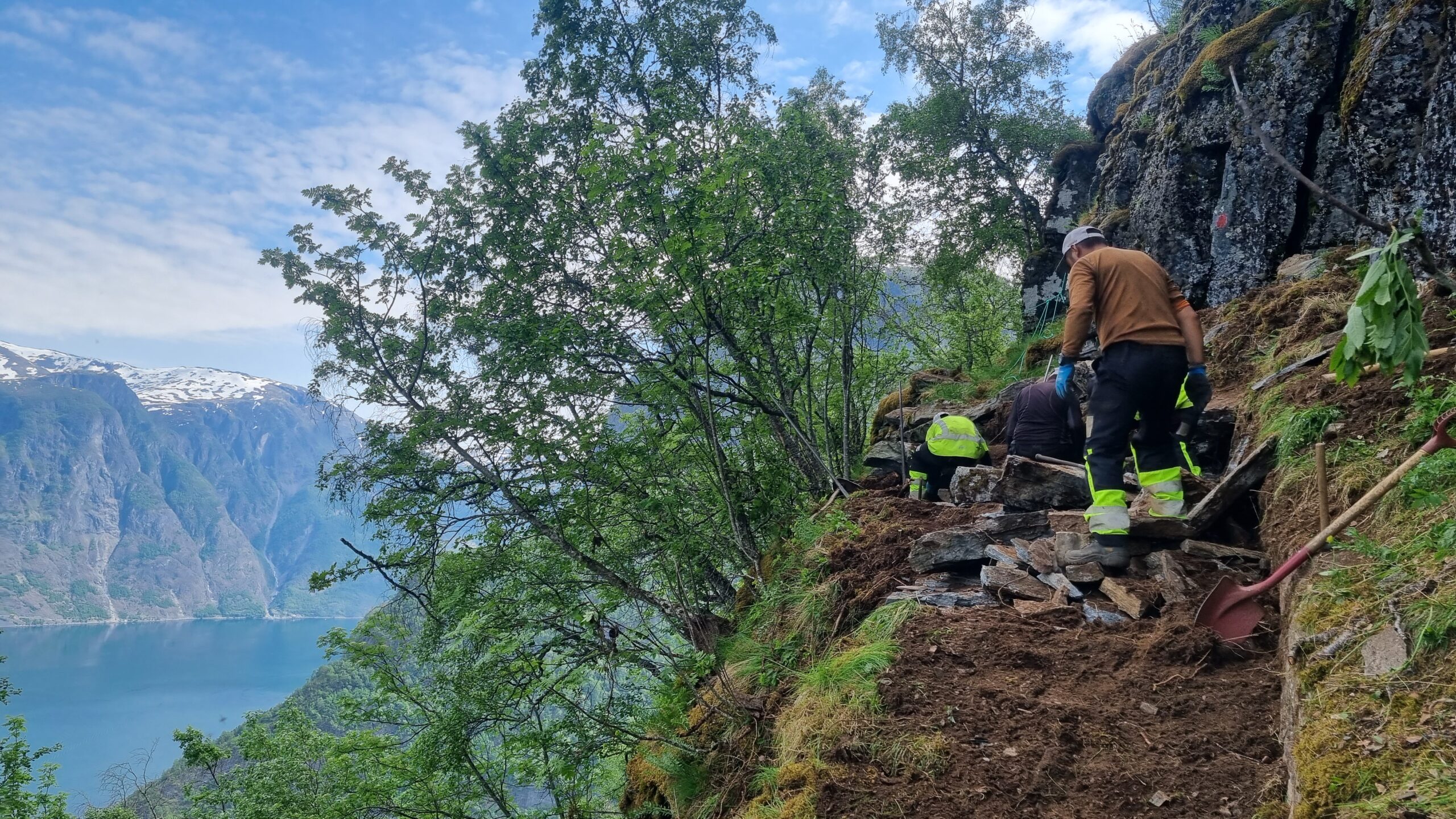 Fra Undredal i verdensarvområdet vestnorsk fjordlandskap