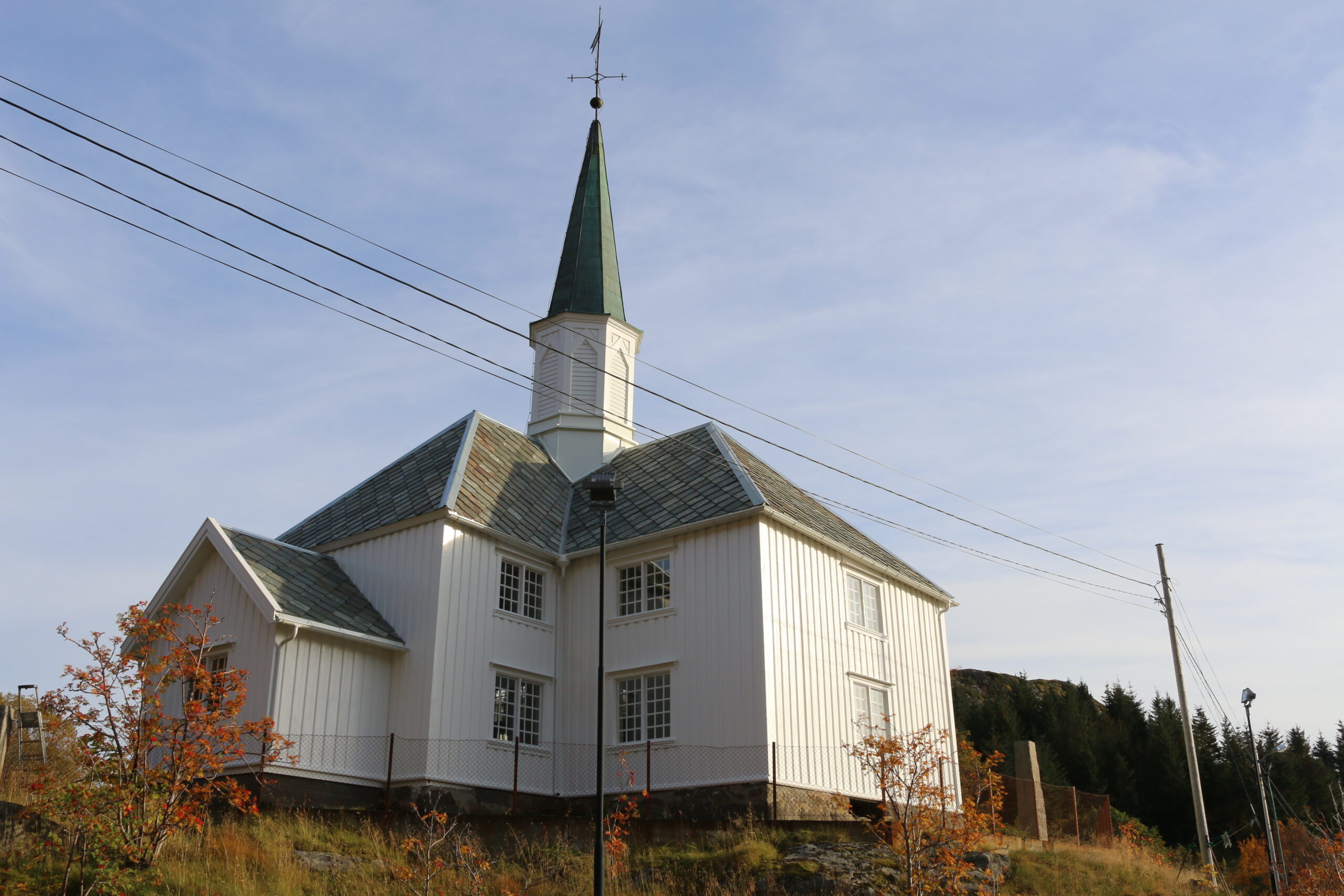 Moskenes kirke i Lofoten.