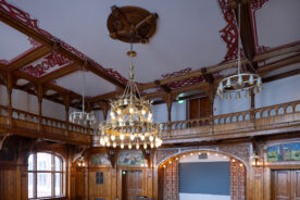 Bedre akustikk og belysning i universitetsbygning 4