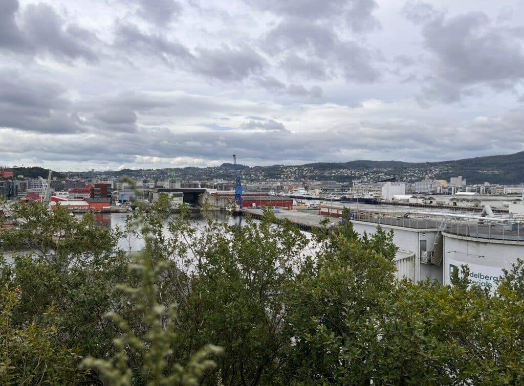 Transittkaia i Trondheim